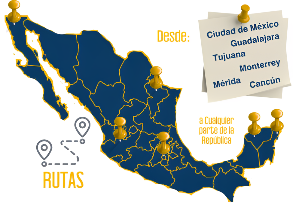 rutas mapa